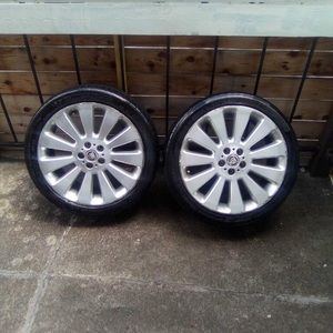 2009-2013 “19” Jaguar rims and tires